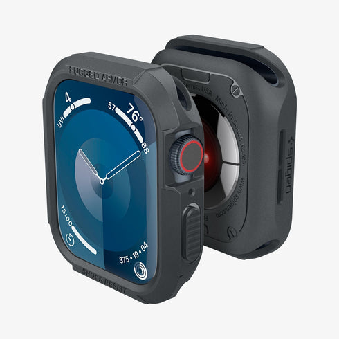 ACS05456 - Apple Watch Series (Apple Watch (49mm)) in matte black showing the front